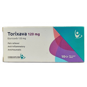 TORIXAVA 120 MG ( ETORICOXIB ) 10 FILM-COATED TABLETS